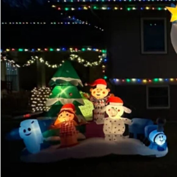 Island Of Misfit Toys Christmas Inflatable - Picture 4 of 6